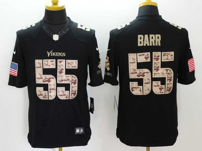 Nike Vikings 55 Anthony Barr Black Salute To Service Limited Jersey,We sell and wholesale Nike Vikings 55 Anthony Barr Black Salute To Service Limited Jersey on line form chian!